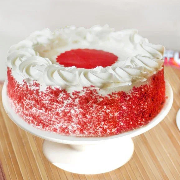 Classic Red Velvet Cream Cake - Cake Delivery in GiftsGhaziabad