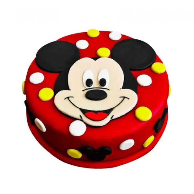 Mickey Mouse Theme Cake 1 Kg - Cake Delivery in GiftsGhaziabad