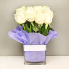 White Roses In Vase customer review image
