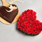 35 Red Roses with 1 Kg Chocolate Cake customer review image