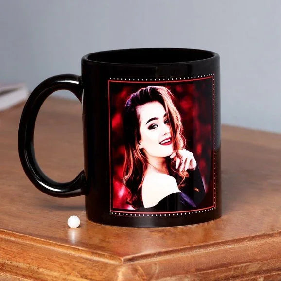 Personalised Photo Ceramic Mug – Lady Love Design