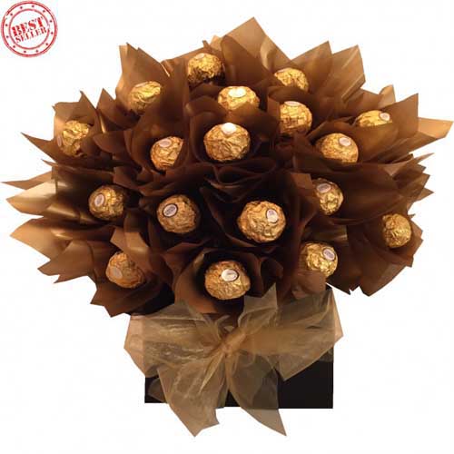 Sweet Chocolate Ferraro rocher bouquet