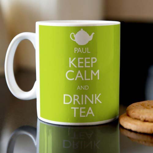 Personalised Mug - Keep Calm and Drink Tea