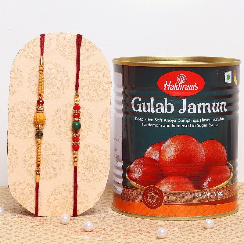 Gulab Jamum with Rakhi