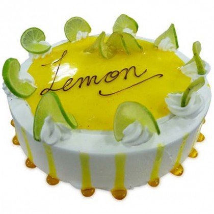 1kg Lemony Lemon Cake Eggless