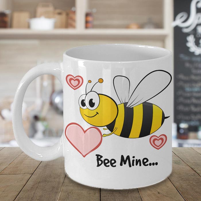 Bee Mine Personalized Mug