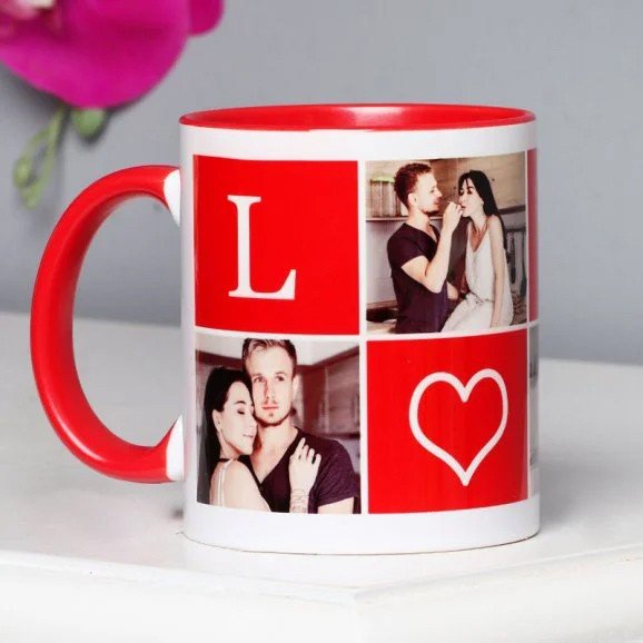 Heart To Heart Personalized Mug