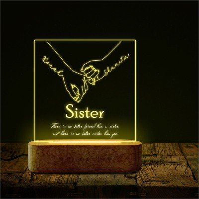Always together name lamp