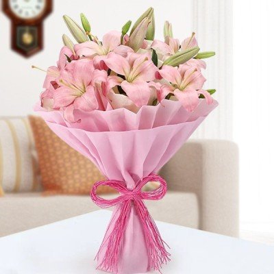 Admirable Pink Lilies Online