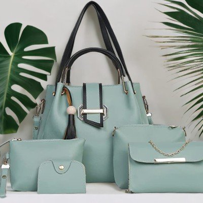 Online Gifts Delivery Green Fargo Handbag
