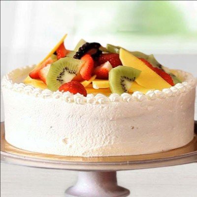 Tempting Round Fruit Cake