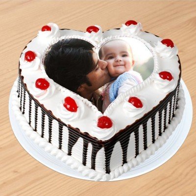 Creamy Black Forest Photo Cake