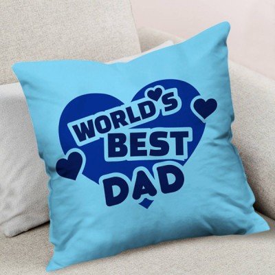 World's Best Dad Cushion