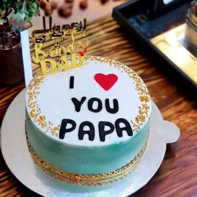 I Love you Papa Special Cake