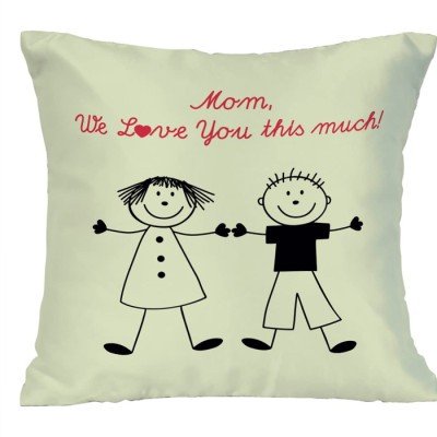 Mom We Love You This Much Mother's Day Cushion