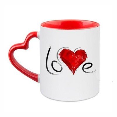 Love Heartshape handle mug