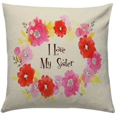 I Love My Sister Cushion