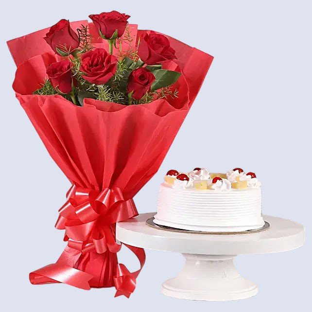 Flowers and Cake Online